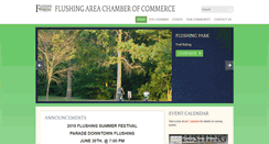 Desktop Screenshot of flushingchamber.com